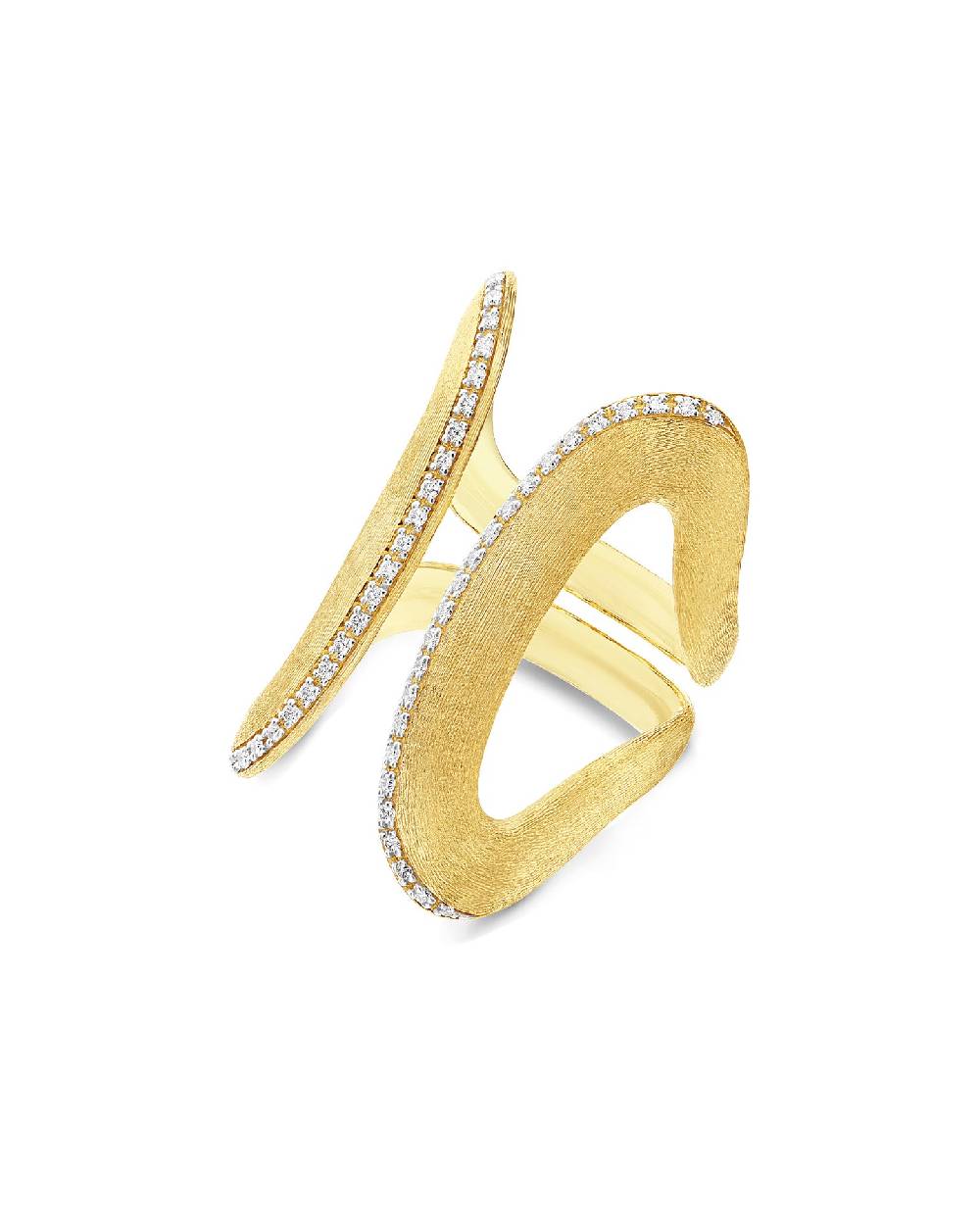 Nanis Anello statement "LIBERA ICON" in oro e diamanti – Nanis Italian Jewels