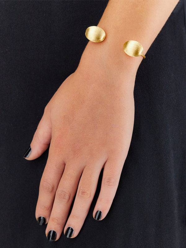 Nanis Bracciale A Schiava "BUBBLE" In Oro (grande) – Nanis Italian Jewels