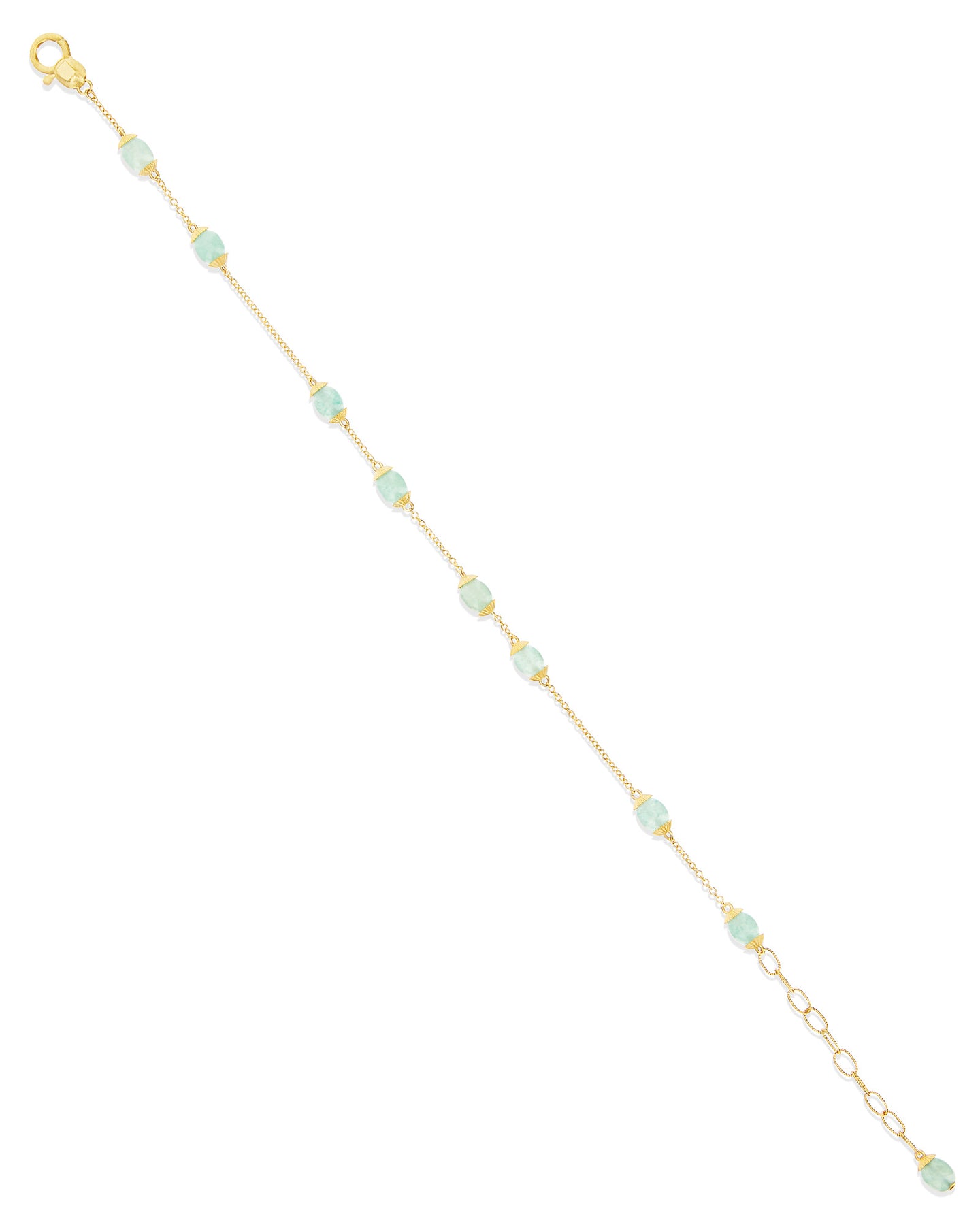 Nanis Bracciale "AMAZZONIA" In Oro E Avventurina Verde – Nanis Italian Jewels