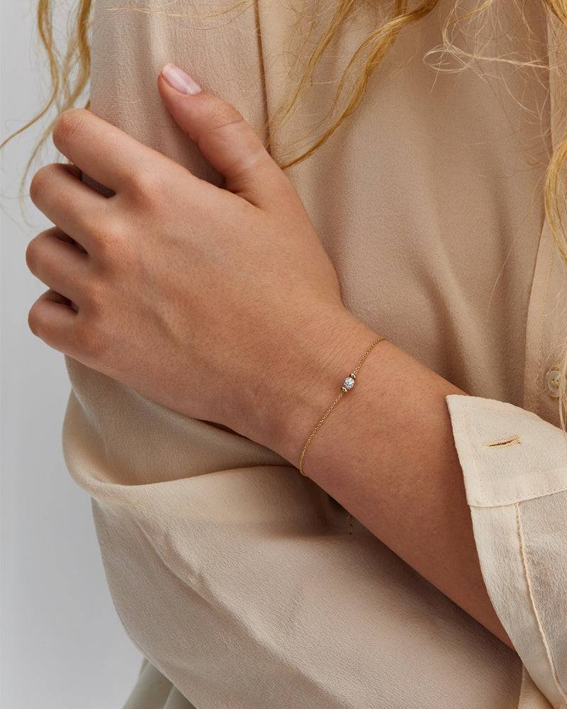 Nanis Bracciale "DANCING ÉLITE" In Oro Con Boule In Diamanti – Nanis Italian Jewels