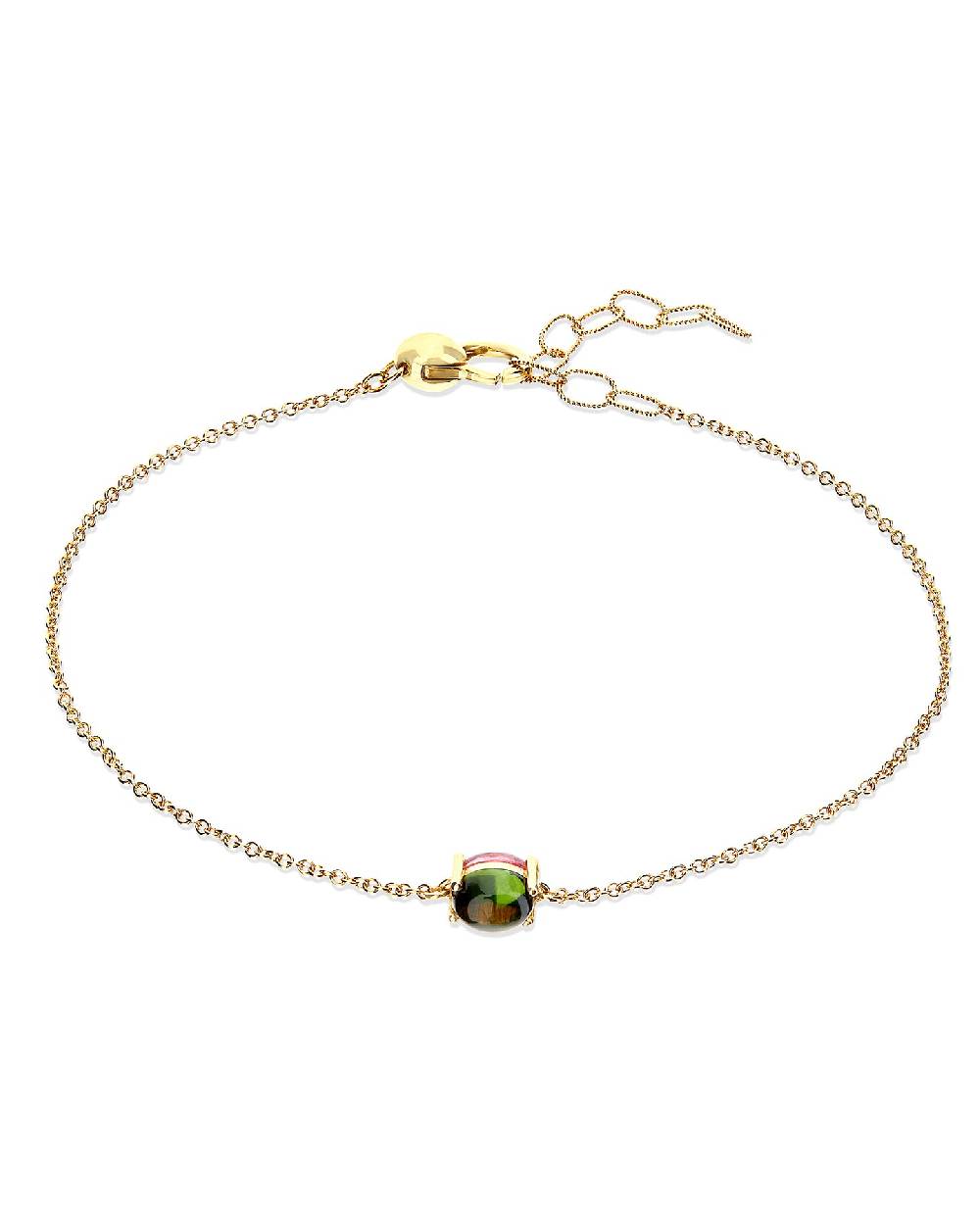 Nanis Bracciale "DANCING TOURMALINES" in oro e tormaline colorate – Nanis Italian Jewels