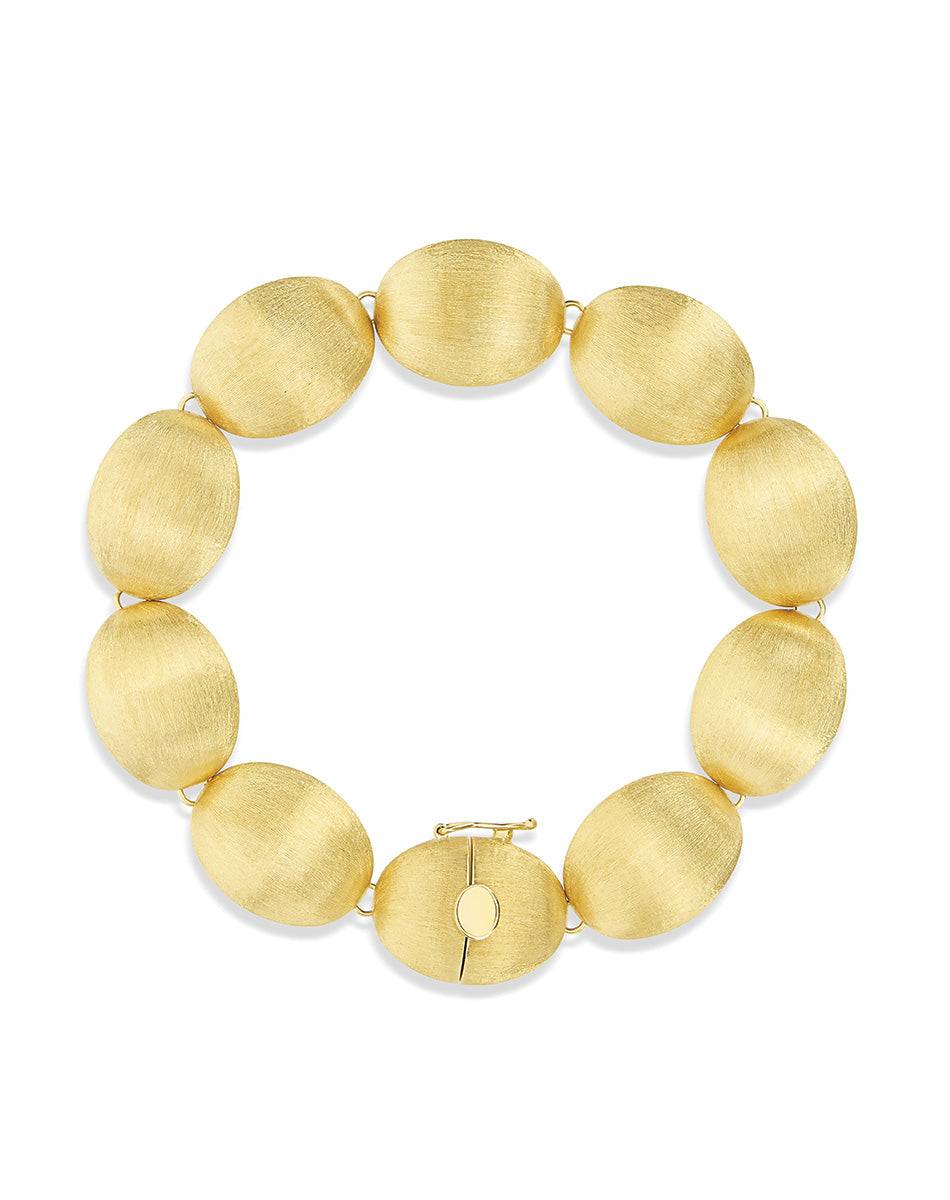 Nanis Bracciale di perle in oro "Muse" (grande) – Nanis Italian Jewels