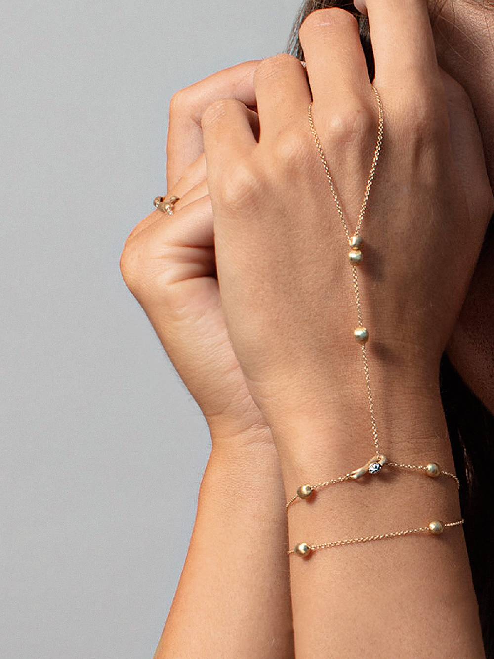 Nanis Bracciale E Collana "SOFFIO GITANO" In Oro E Diamanti – Nanis Italian Jewels