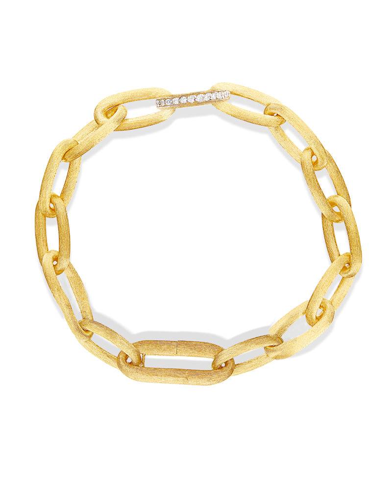 Nanis Bracciale "LIBERA" con catena in oro e diamanti – Nanis Italian Jewels