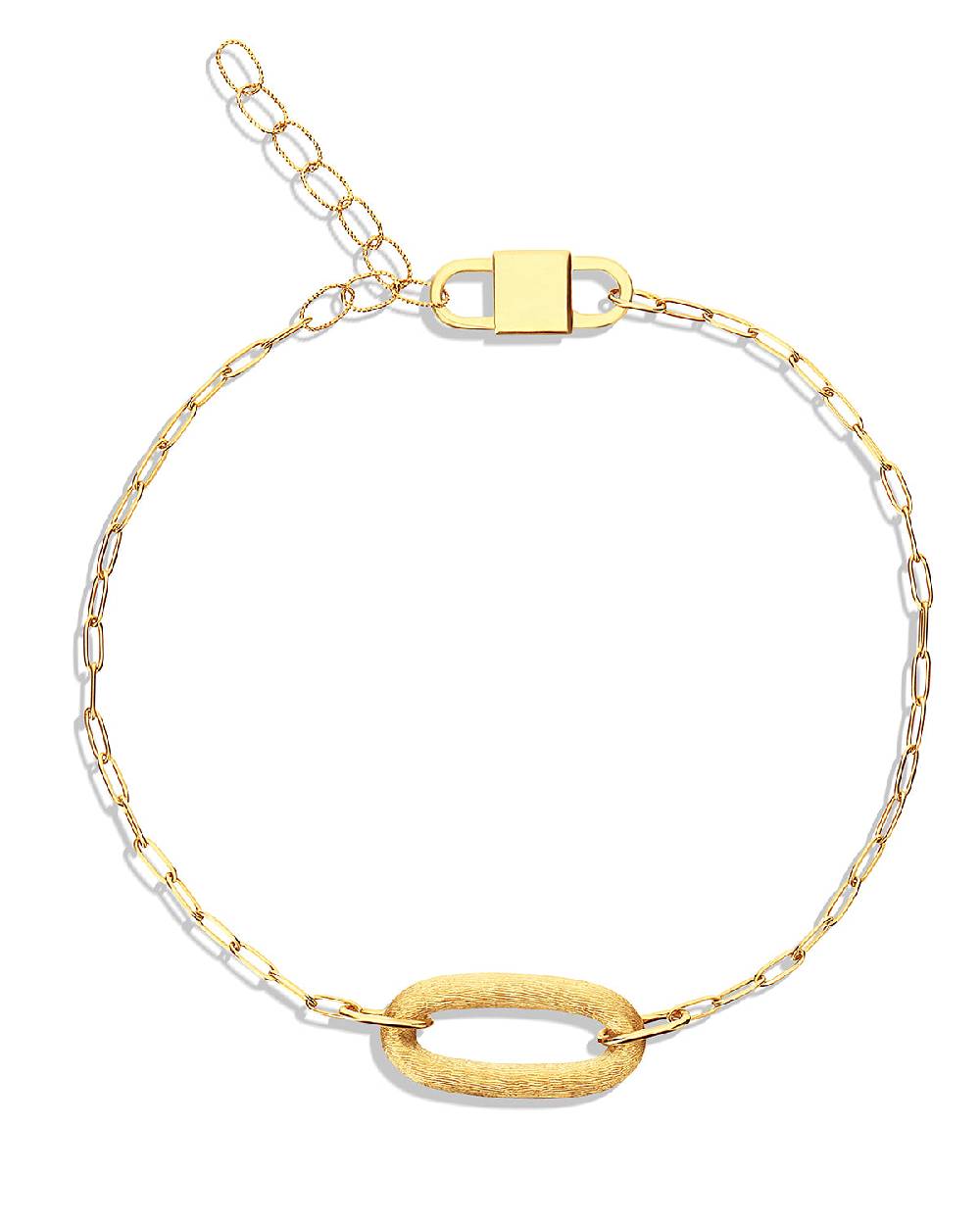 Nanis Bracciale "LIBERA" con ovale in oro inciso a mano – Nanis Italian Jewels