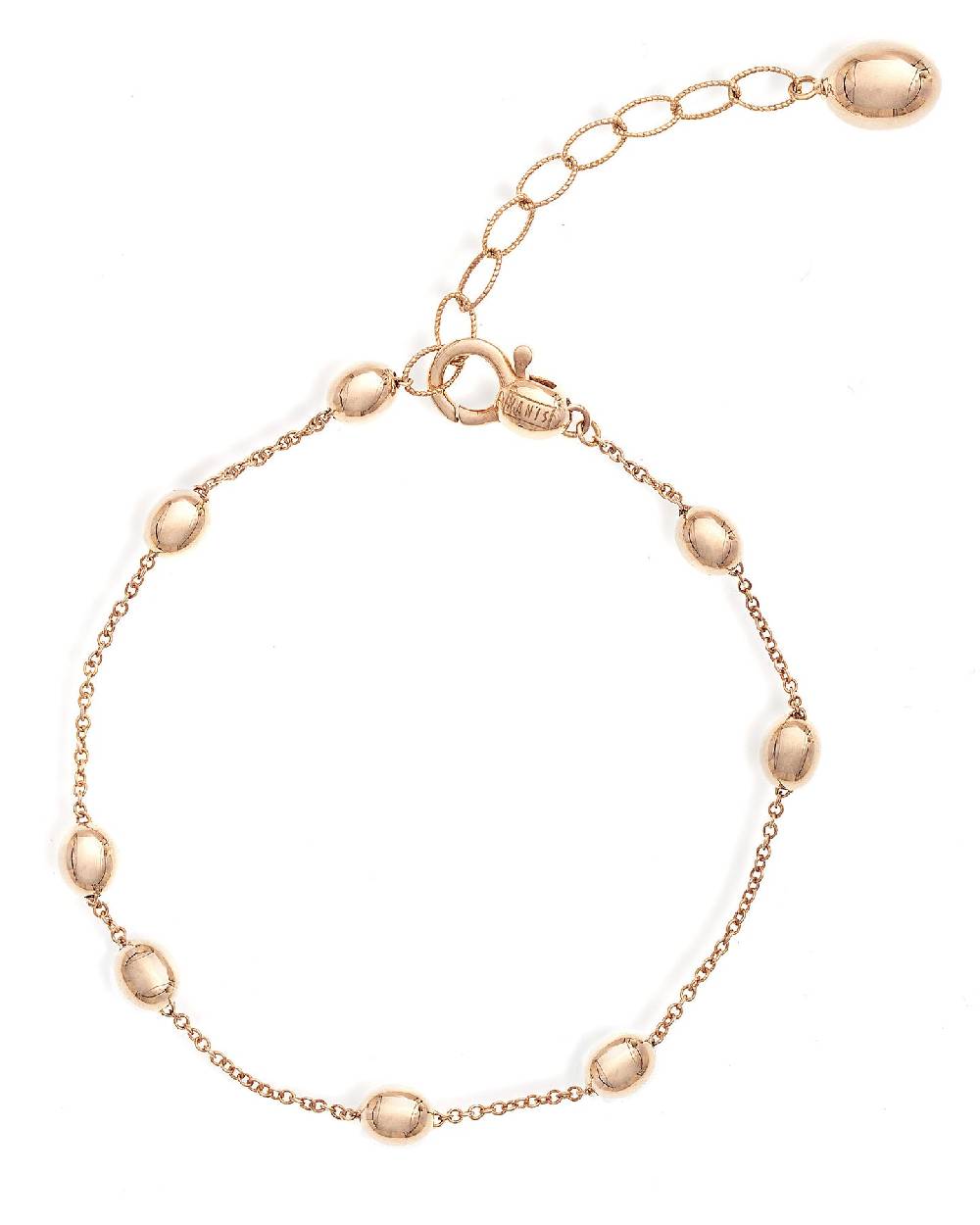Nanis Bracciale "soffio" con boules in oro rosa – Nanis Italian Jewels
