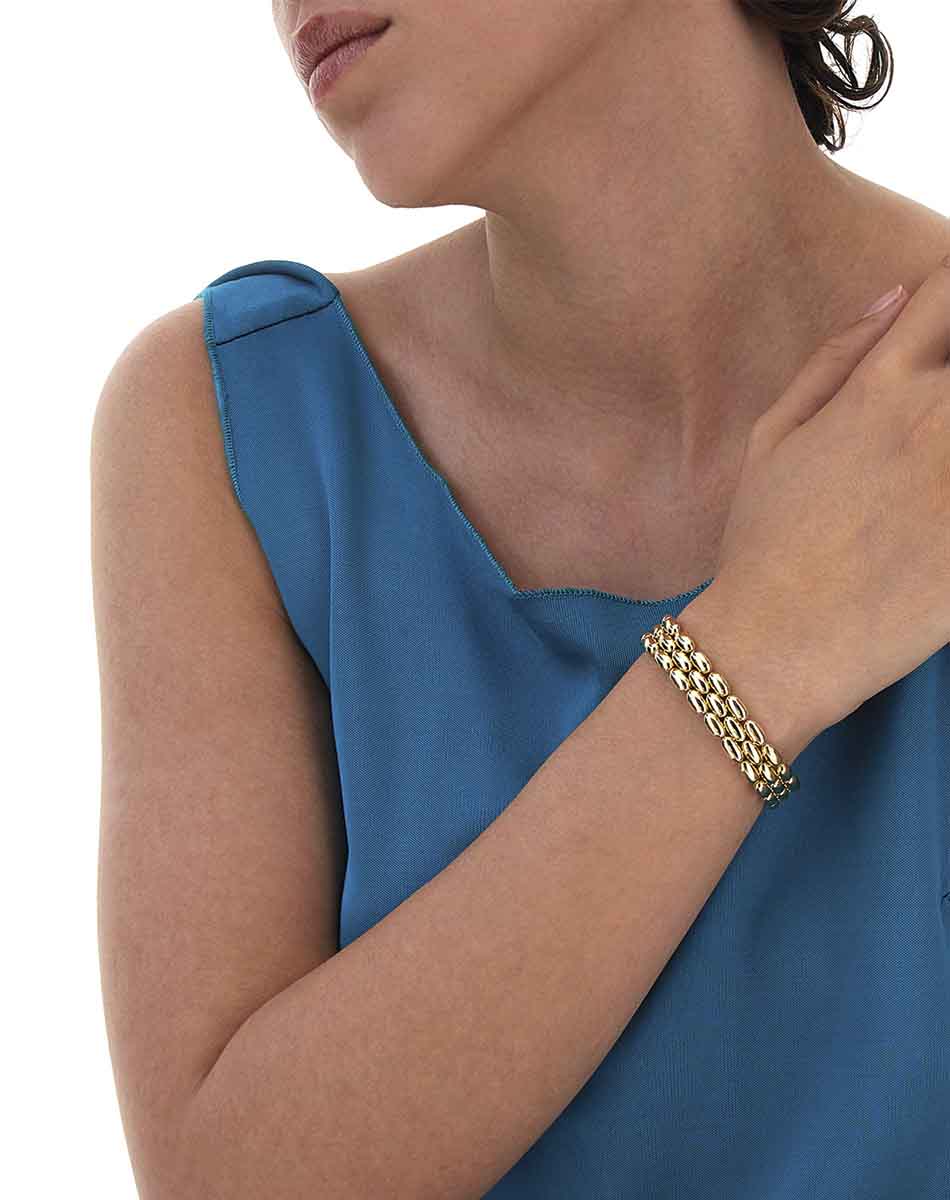 Nanis Bracciale Statement "Diva" In Oro E Diamanti – Nanis Italian Jewels