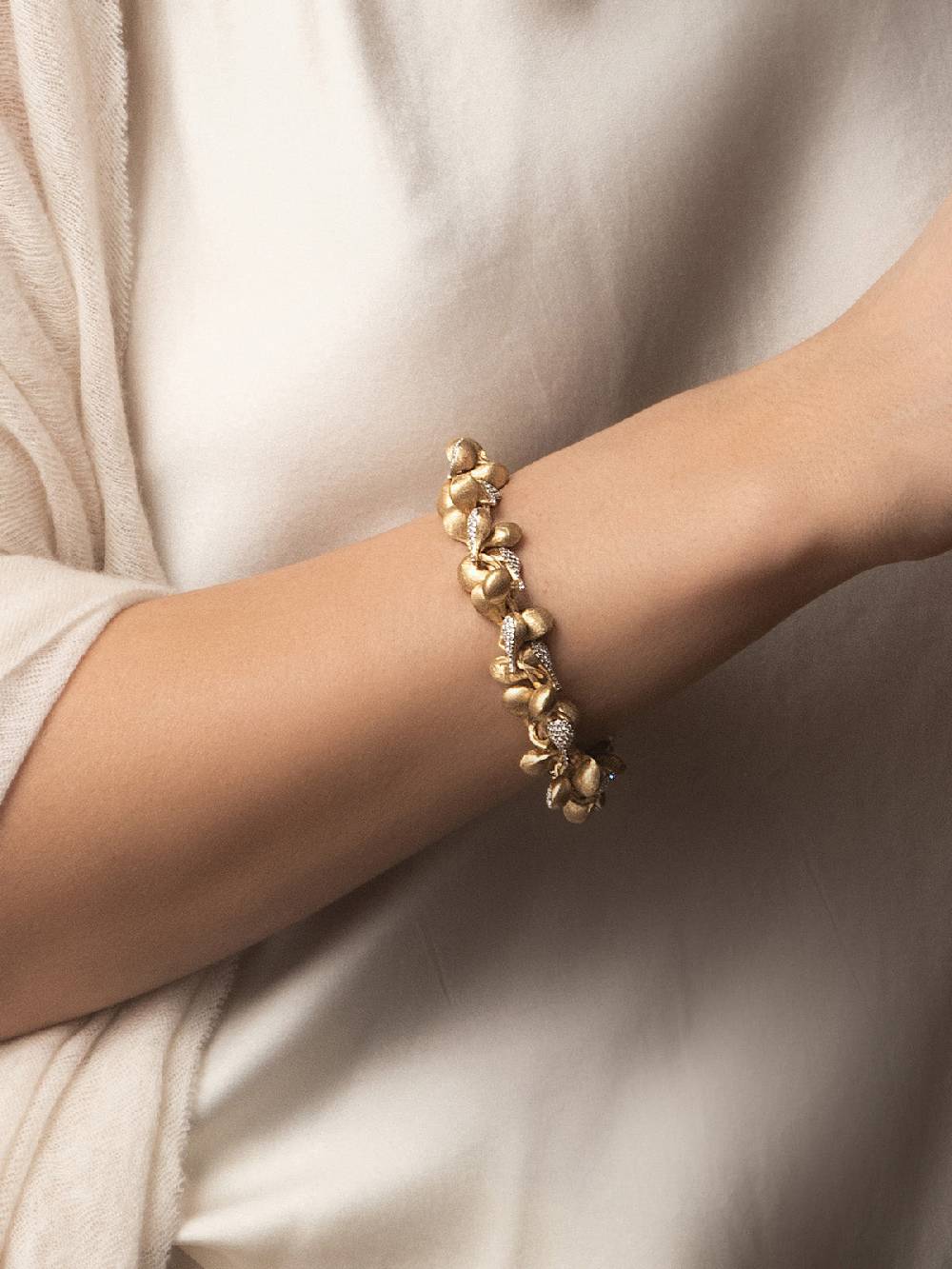 Nanis Bracciale Statement "TRASFORMISTA" In Oro E Diamanti – Nanis Italian Jewels