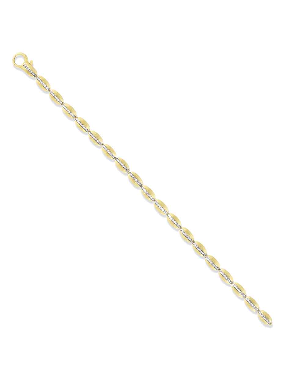 Nanis Bracciale Tennis "Diva" In Oro E Diamanti – Nanis Italian Jewels