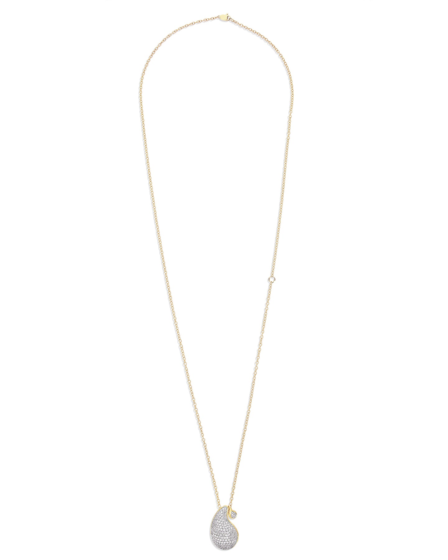 Nanis Collana "CASHMERE" Pendente Con Ciondolo In Oro E Diamanti – Nanis Italian Jewels