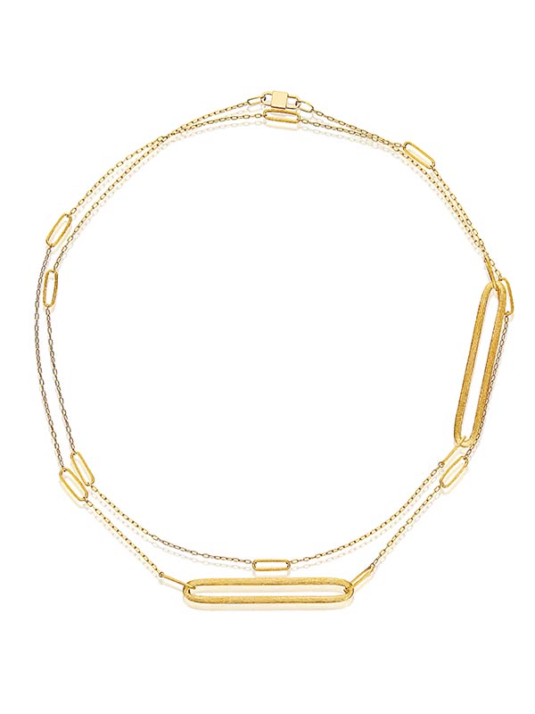 Nanis Collana Chanel "LIBERA" Con Catena In Oro Lunga – Nanis Italian Jewels