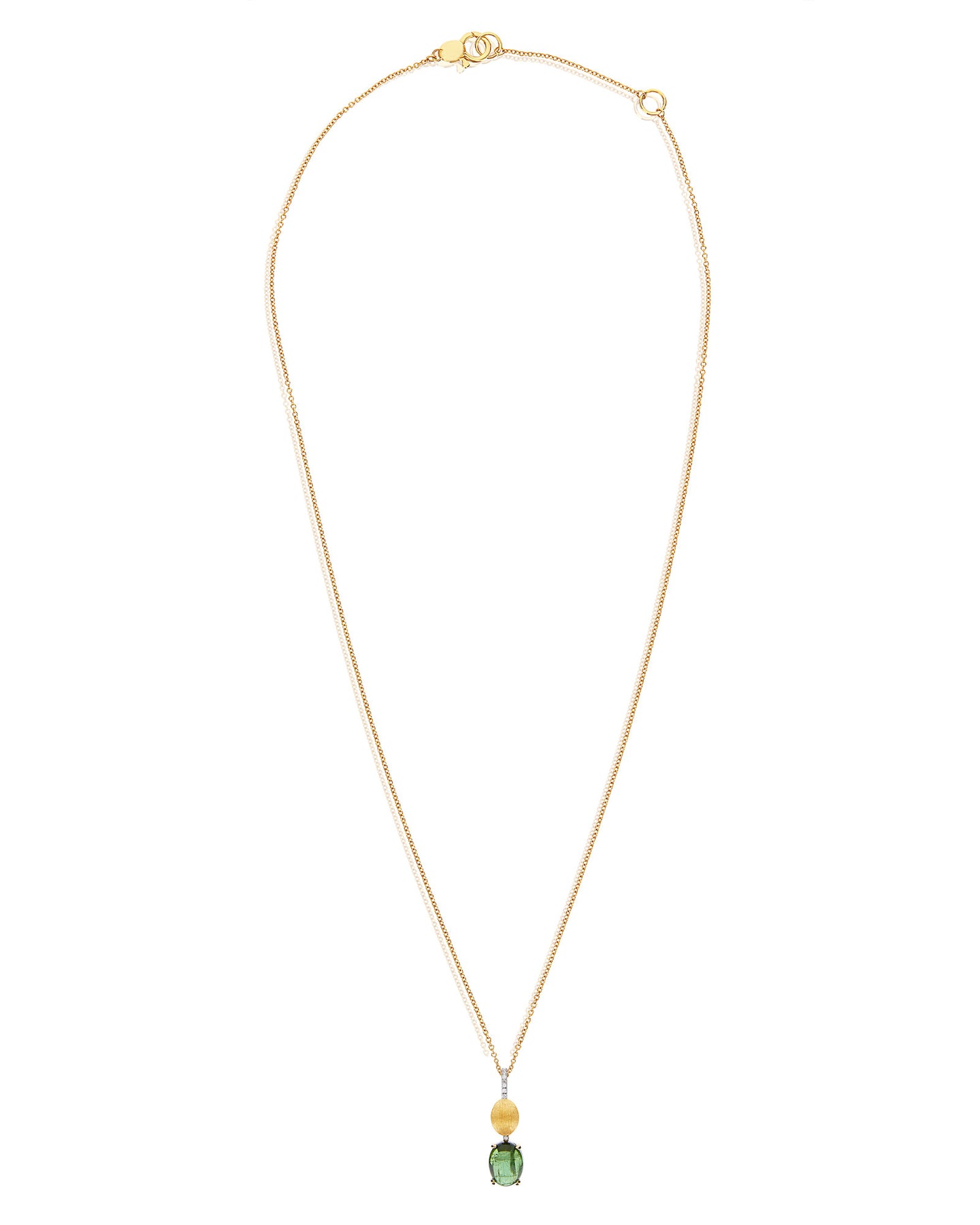 Nanis Collana "DANCING TOURMALINES" Pendente Con Ciondolo In Oro, Diamanti E – Nanis Italian Jewels