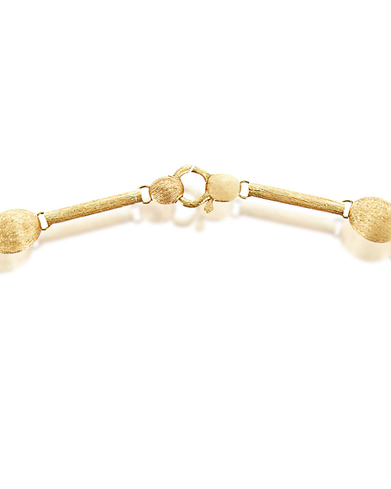 Nanis Collana Girocollo "ARIA" In Oro E Barrette Di Diamanti – Nanis Italian Jewels