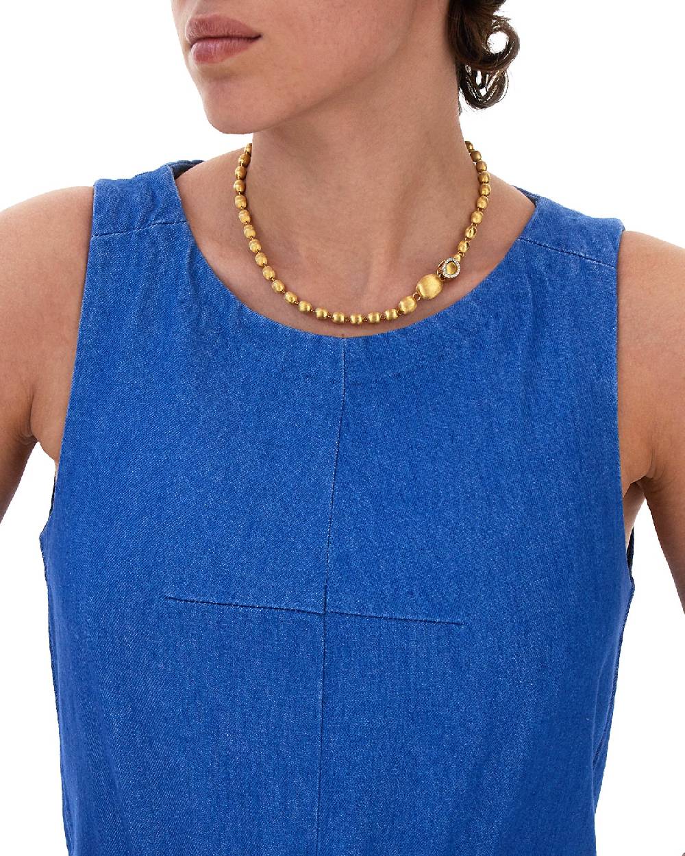 Nanis Collana Girocollo "IVY" In Oro E Diamanti – Nanis Italian Jewels