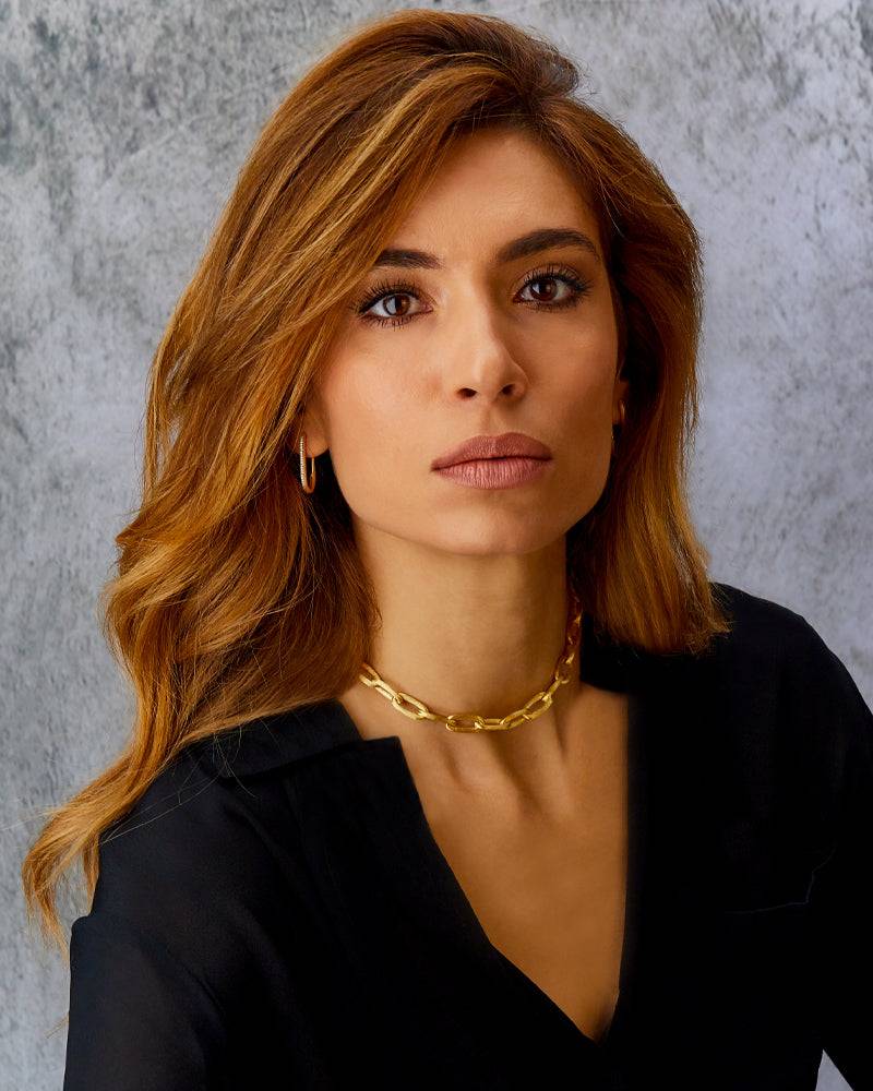 Nanis Collana "LIBERA" Con Catena In Oro – Nanis Italian Jewels