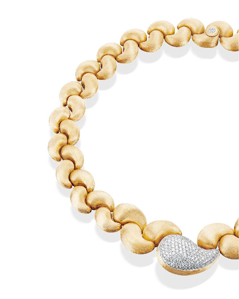 Nanis Collana Statement "CASHMERE" In Oro E Diamanti – Nanis Italian Jewels