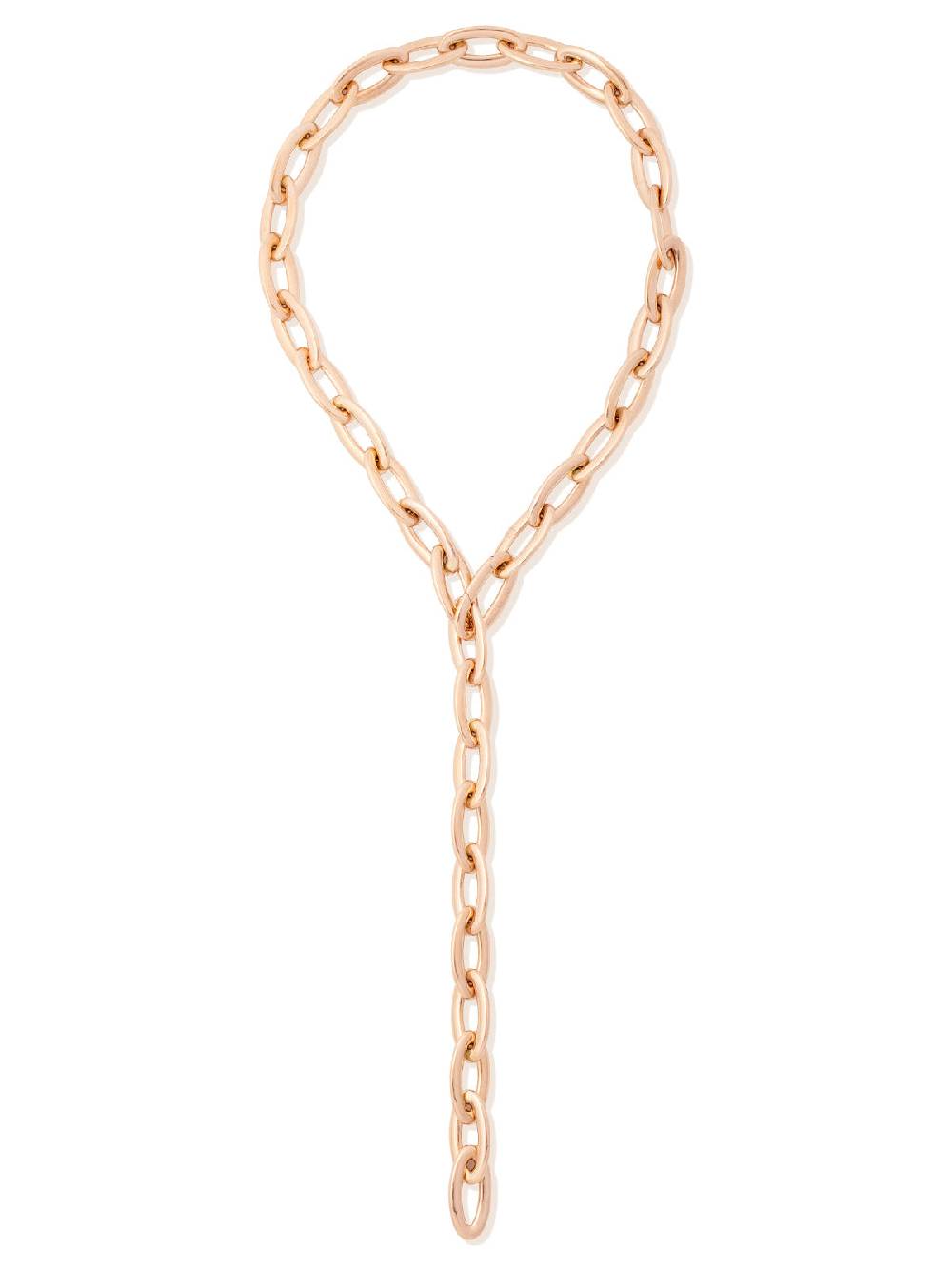 Nanis Collana Statement "LIBERA ICON" Con Catena In Oro Rosa – Nanis Italian Jewels