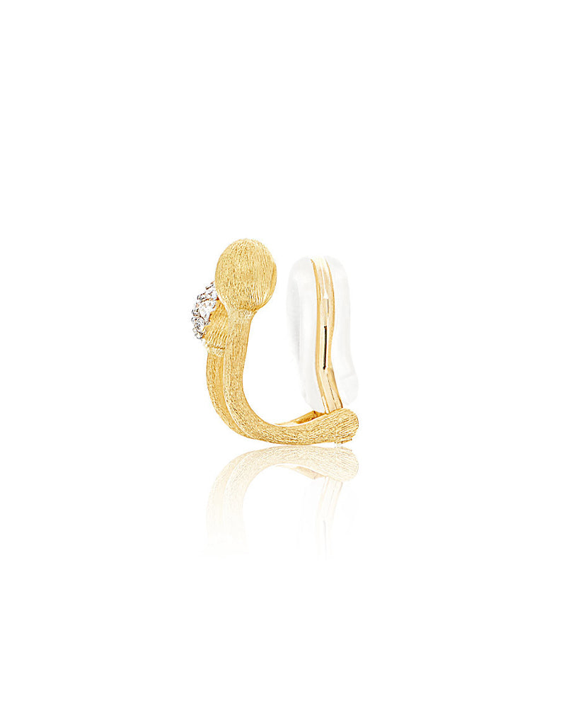 Nanis Ear Cuff "TRILLY" In Oro E Diamanti – Nanis Italian Jewels
