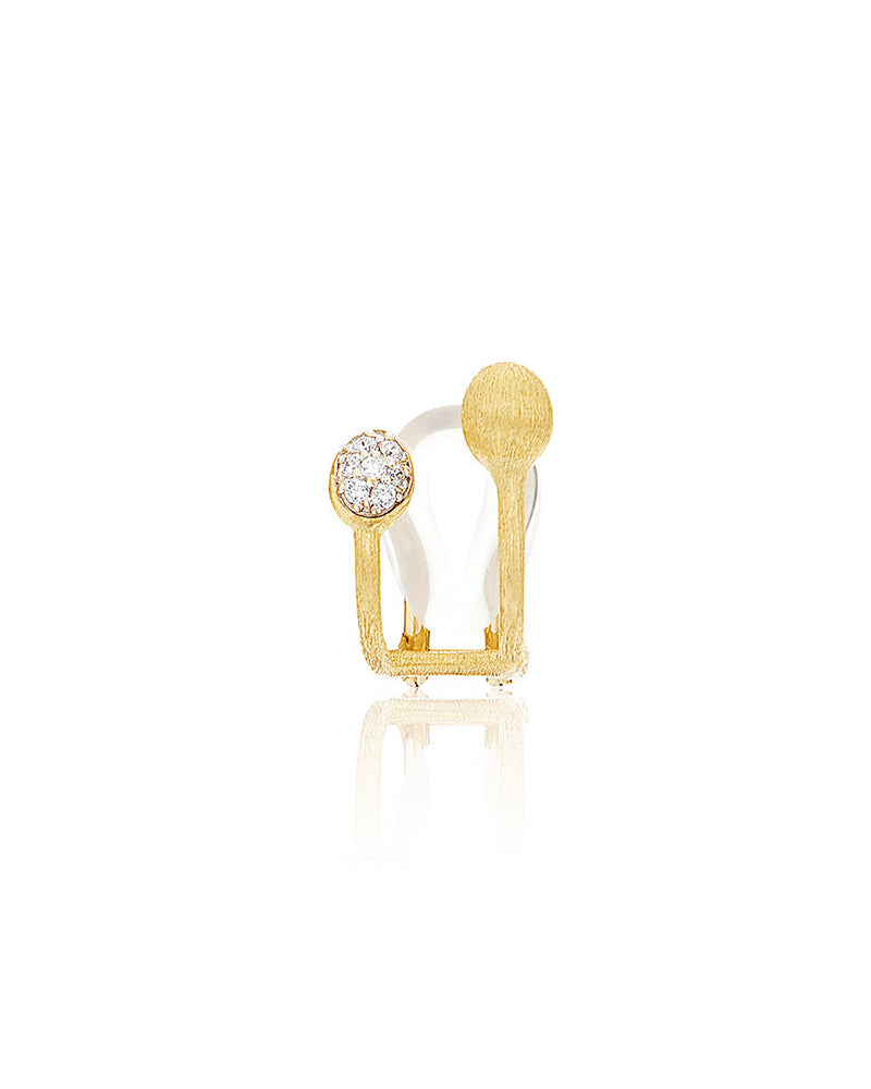 Nanis Ear cuff "TRILLY" in oro e diamanti – Nanis Italian Jewels