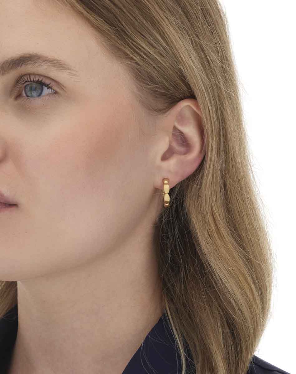 Nanis Orecchini A Cerchio Medi "Diva" In Oro – Nanis Italian Jewels