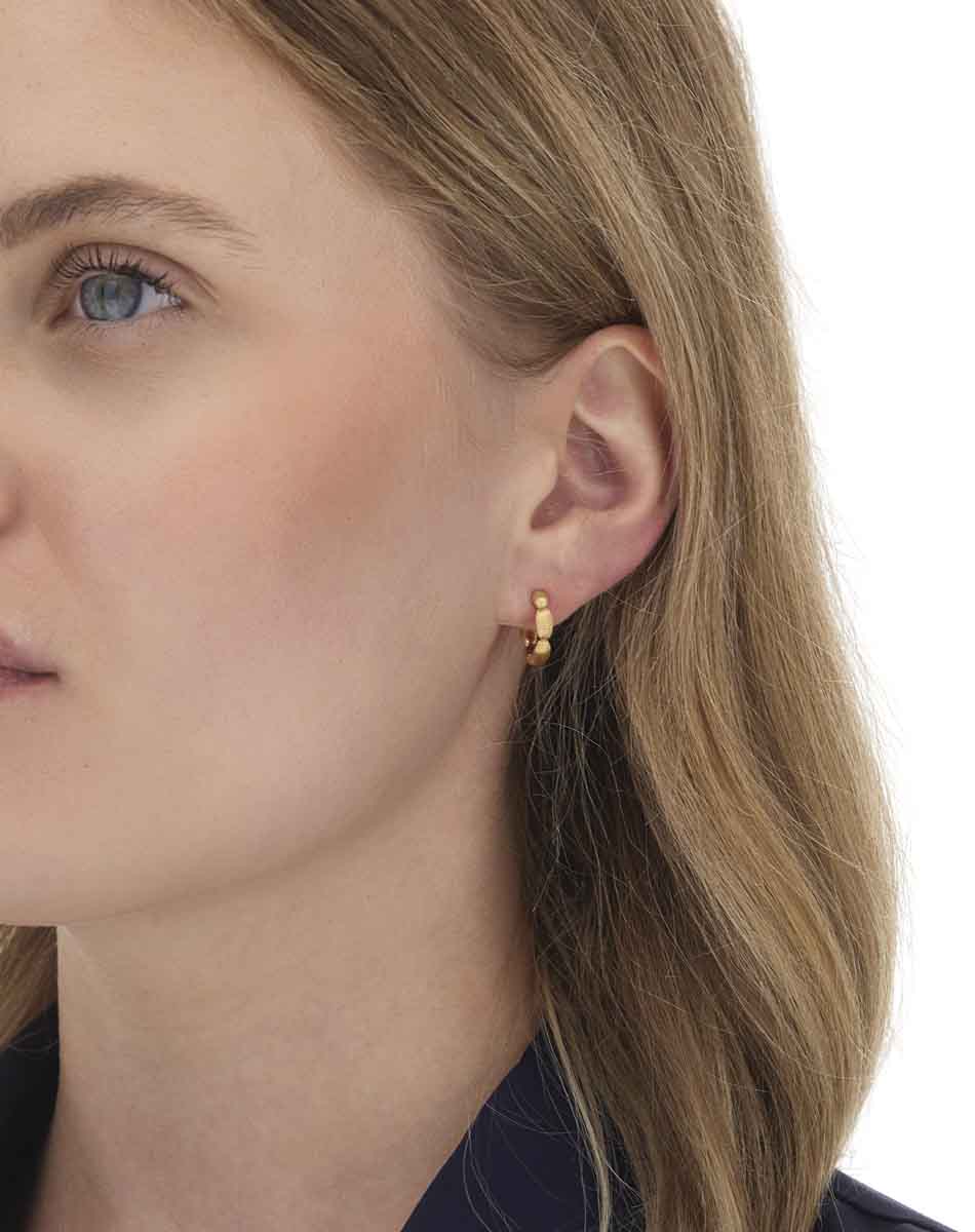 Nanis Orecchini A Cerchio Piccoli "Diva" In Oro – Nanis Italian Jewels