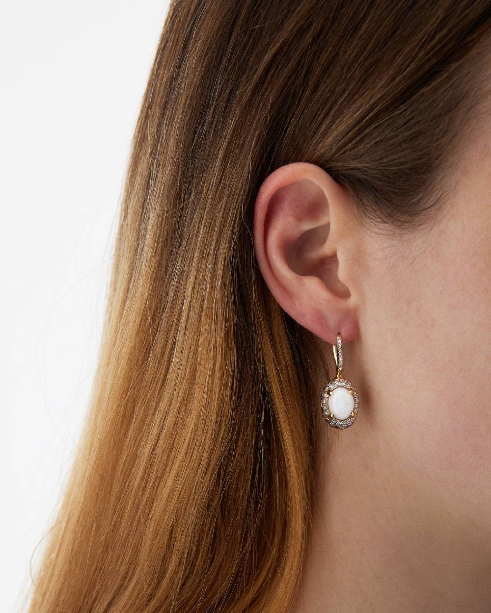 Nanis Orecchini CILIEGINE "DANCING REVERSE" Double Face In Oro, Zaffiri Rosa – Nanis Italian Jewels