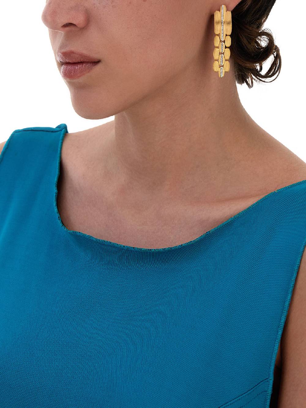 Nanis Orecchini "Diva" Pendenti In Oro E Diamanti – Nanis Italian Jewels