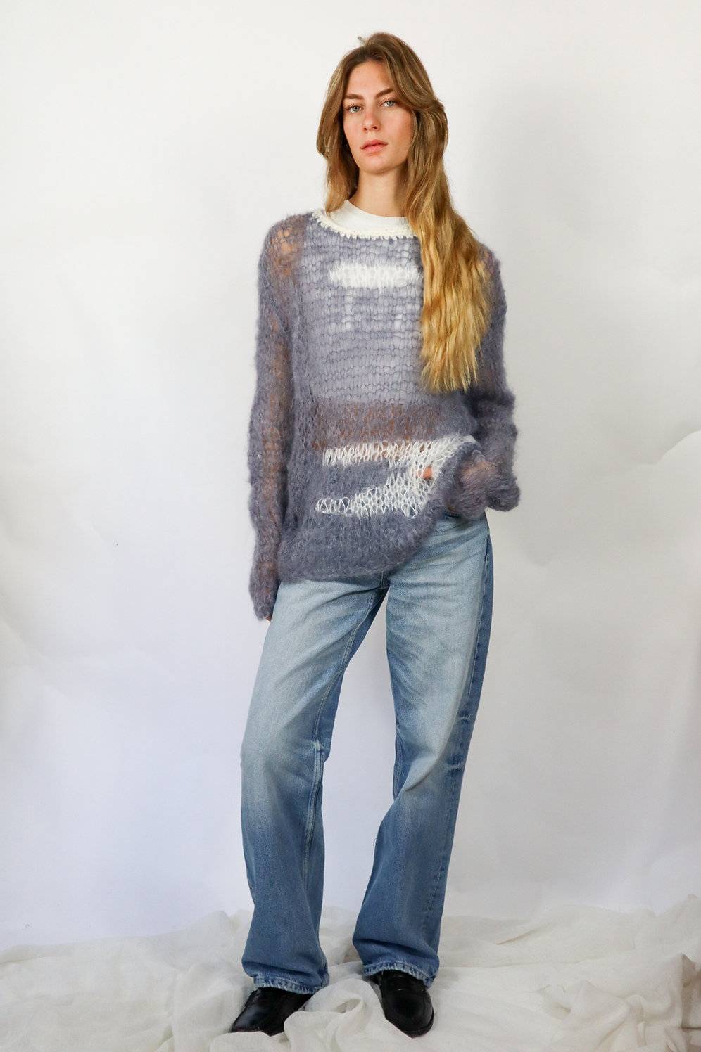 Of Handmade NET SWEATER Ofhandmade