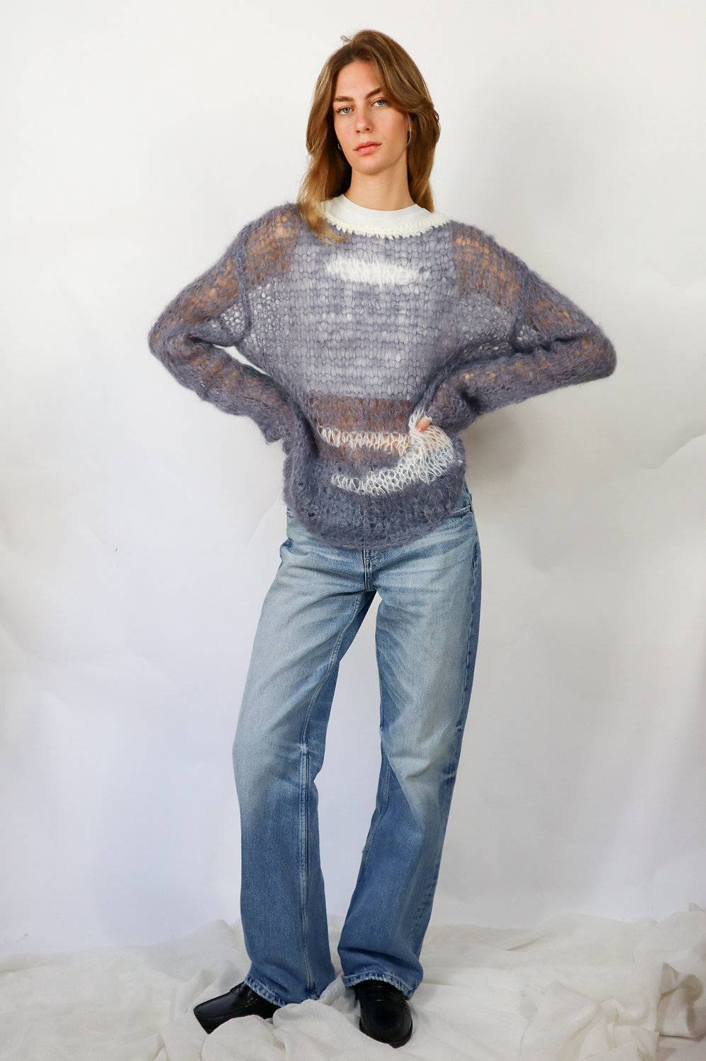 Of Handmade NET SWEATER Ofhandmade