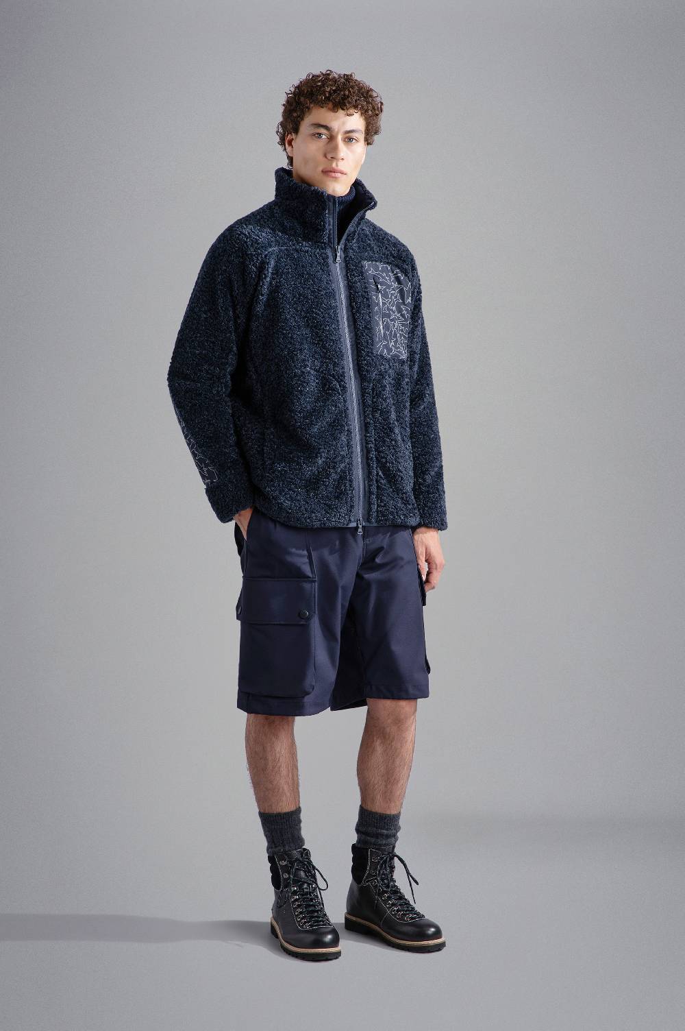 Paul & Shark Bermuda Cargo In Dynamic Stretch Paul & Shark