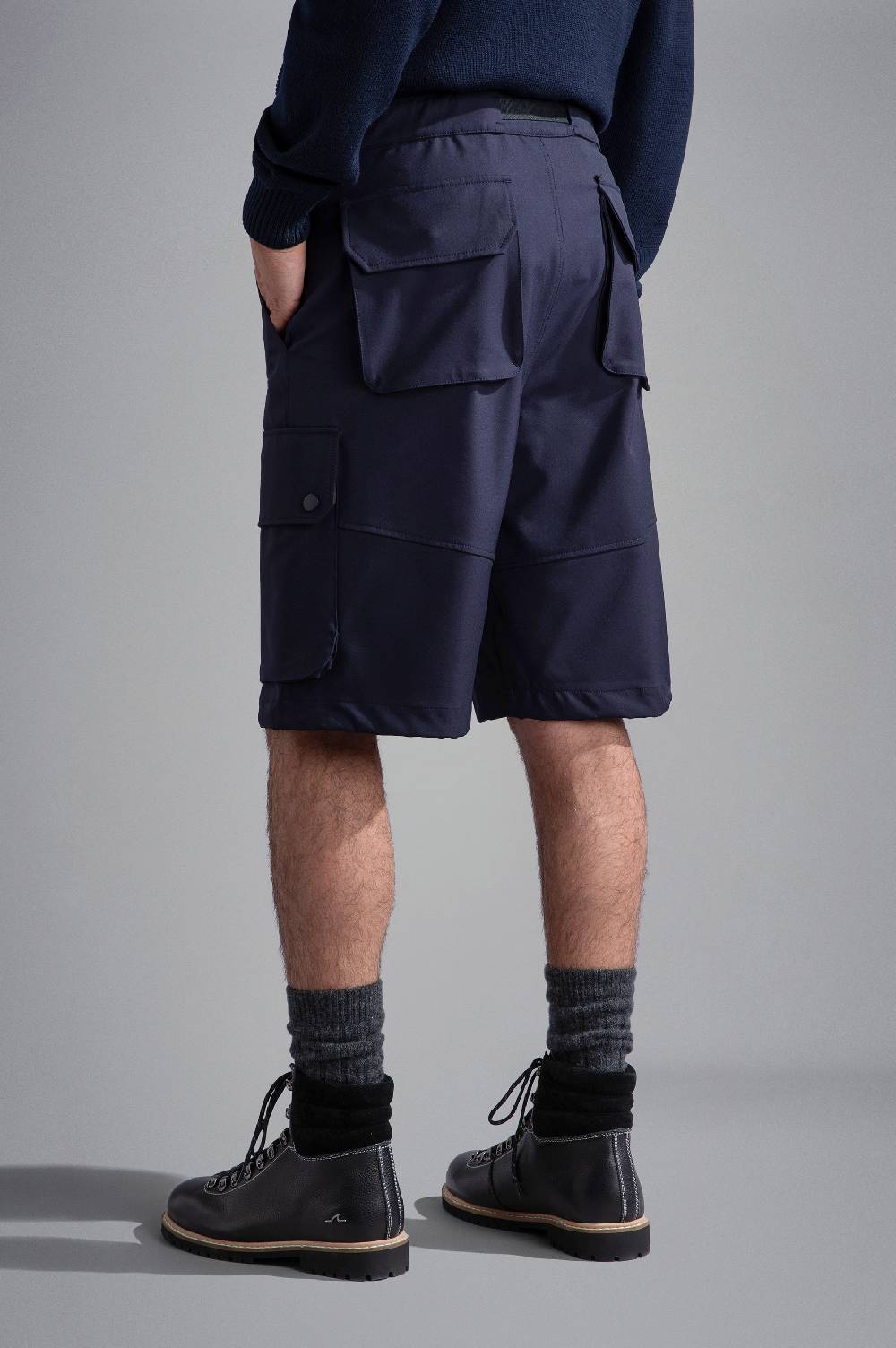 Paul & Shark Bermuda Cargo In Dynamic Stretch Paul & Shark