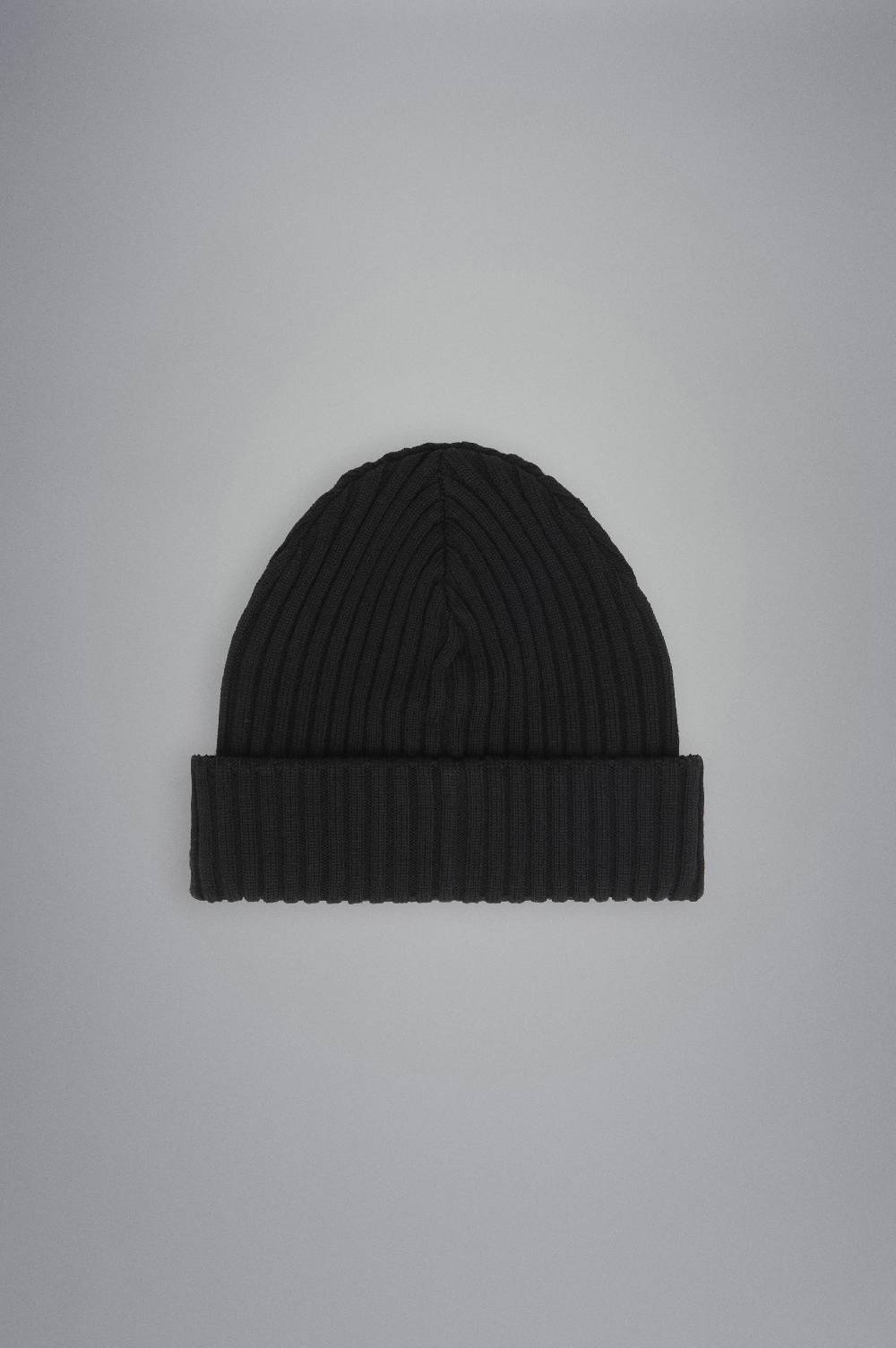 Paul & Shark Berretto In Lana A Coste Con Badge Iconico Paul & Shark