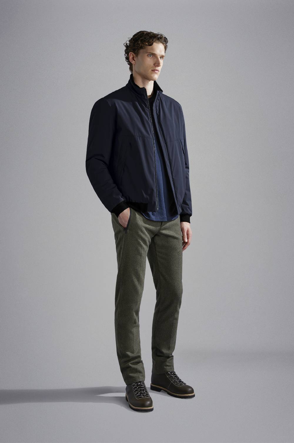 Paul & Shark Bomber In Typhoon Re-4X4 Stretch Paul & Shark