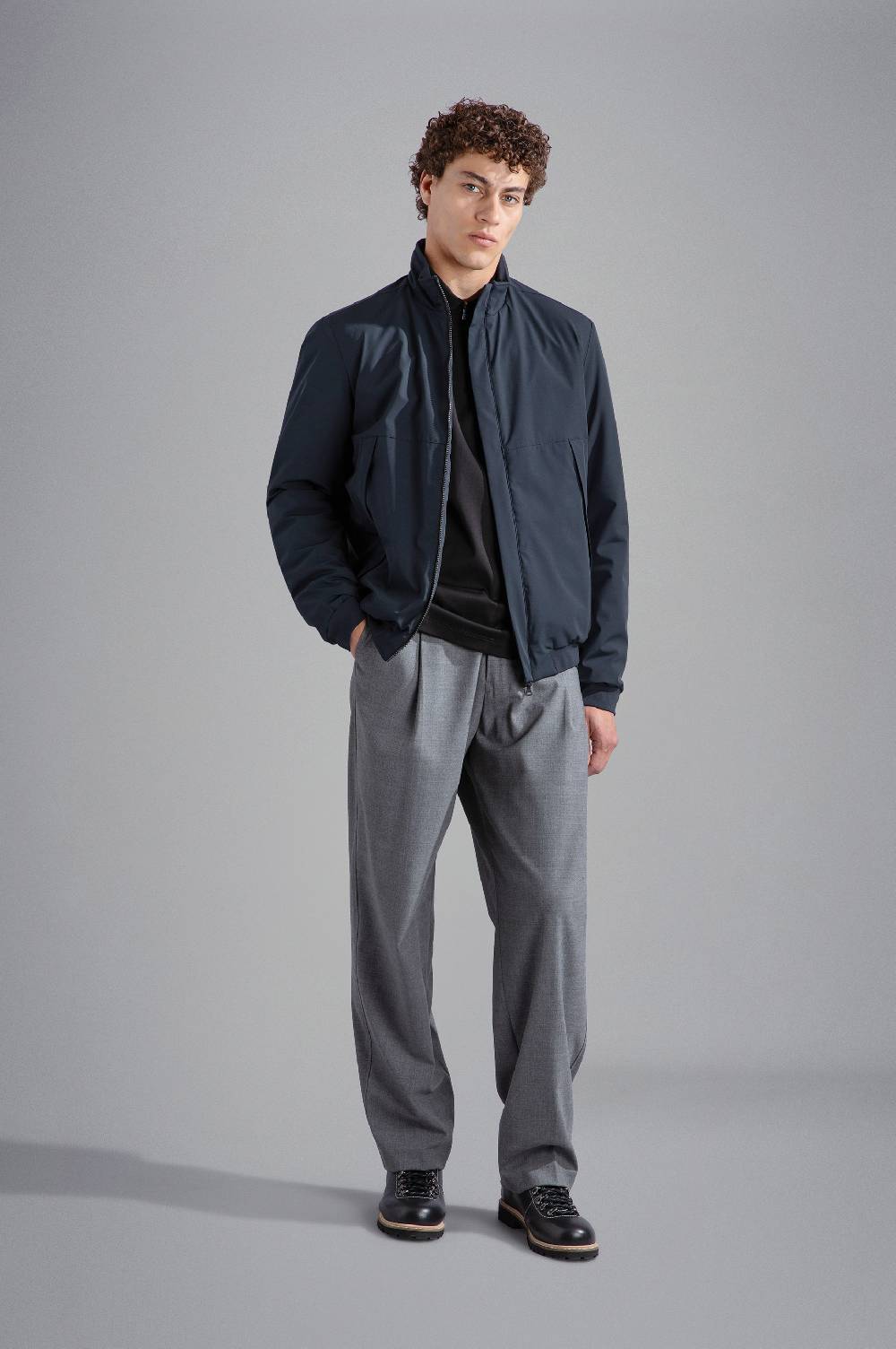 Paul & Shark Bomber In Typhoon Re-4X4 Stretch Paul & Shark