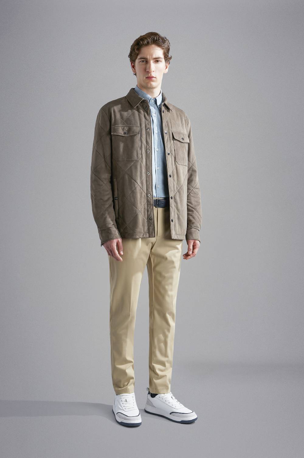 Paul & Shark Camicia In Cotone, Lino E Cashmere Paul & Shark