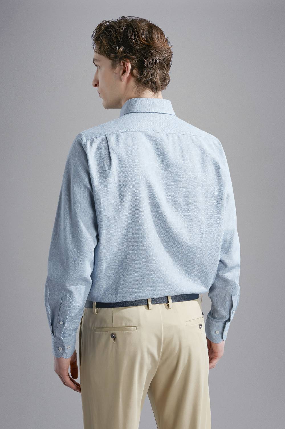 Paul & Shark Camicia In Cotone, Lino E Cashmere Paul & Shark