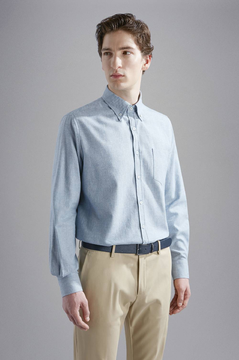 Paul & Shark Camicia in cotone, lino e cashmere Paul & Shark