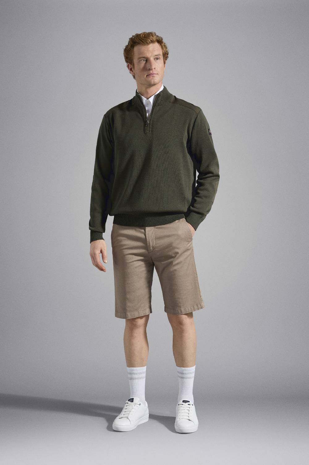 Paul & Shark Camicia In Popeline Di Cotone Paul & Shark