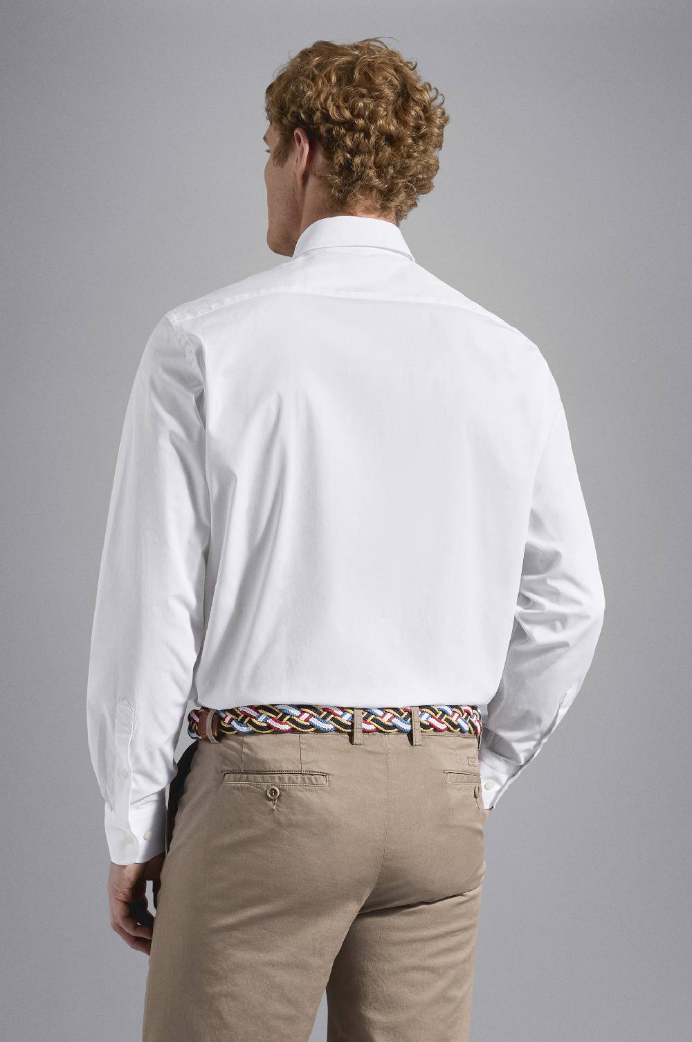 Paul & Shark Camicia In Popeline Di Cotone Paul & Shark