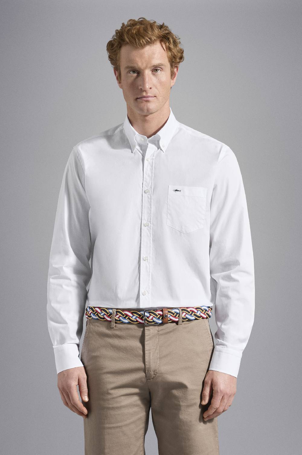 Paul & Shark Camicia in Popeline di cotone Paul & Shark