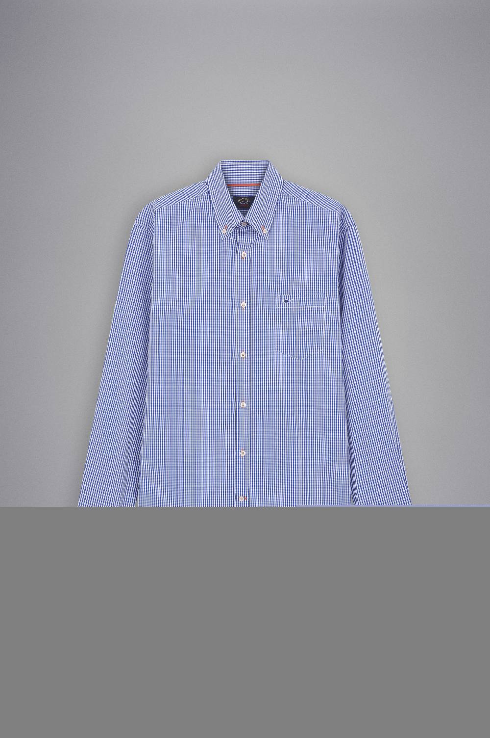 Paul & Shark Camicia In Popeline Di Cotone Paul & Shark