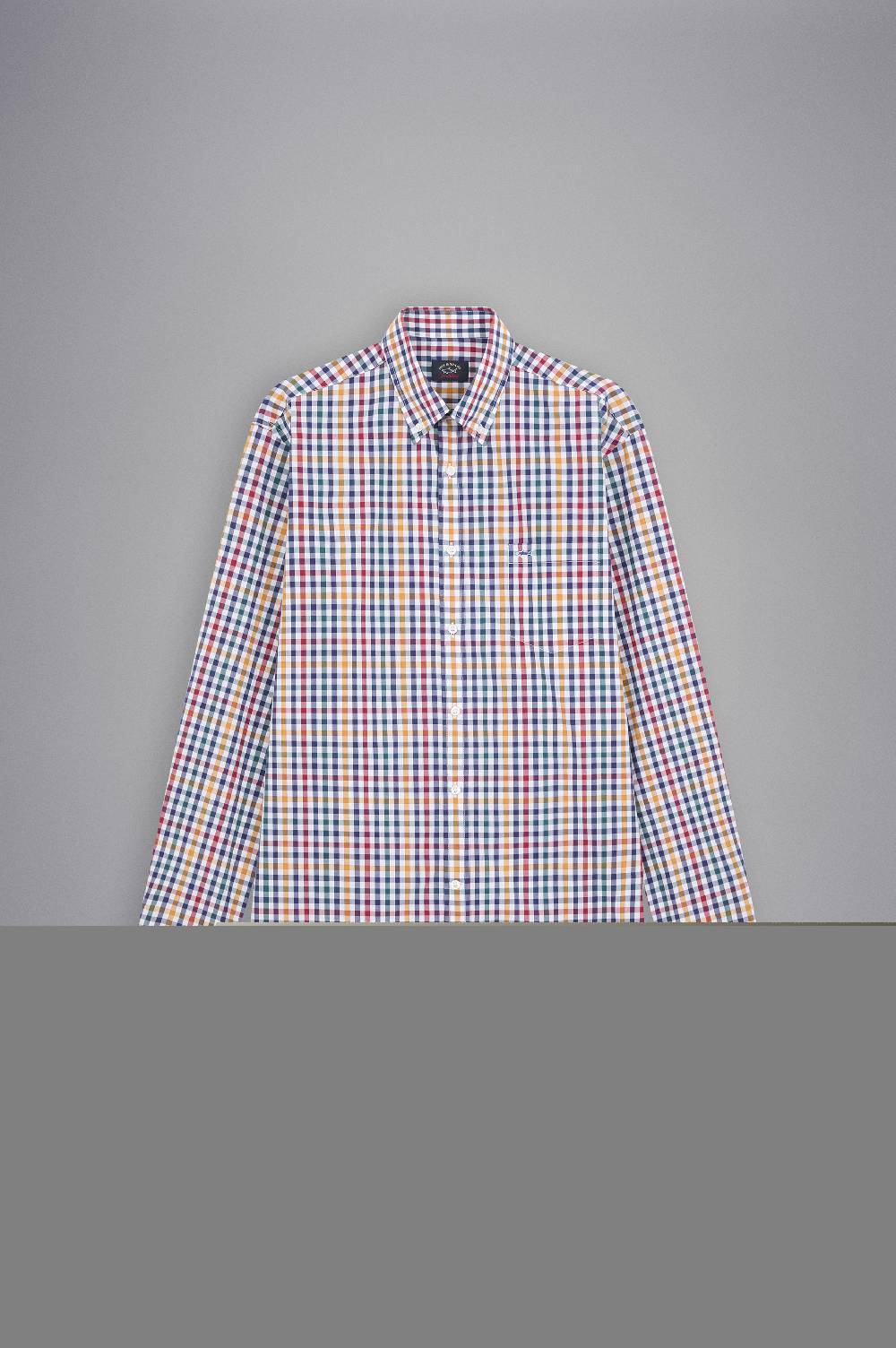 Paul & Shark Camicia In Popeline Di Cotone Paul & Shark