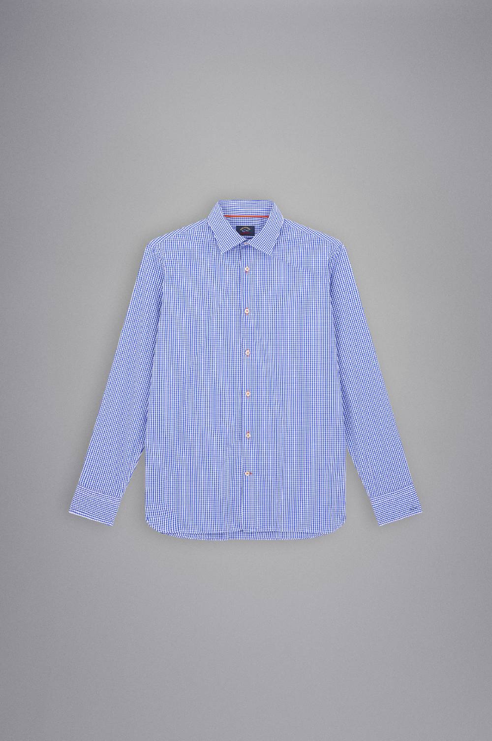 Paul & Shark Camicia In Popeline Di Cotone Paul & Shark