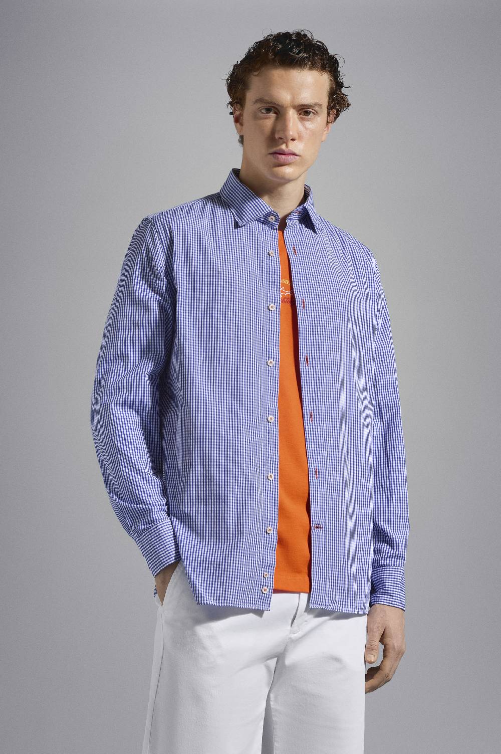 Paul & Shark Camicia in Popeline di cotone Paul & Shark
