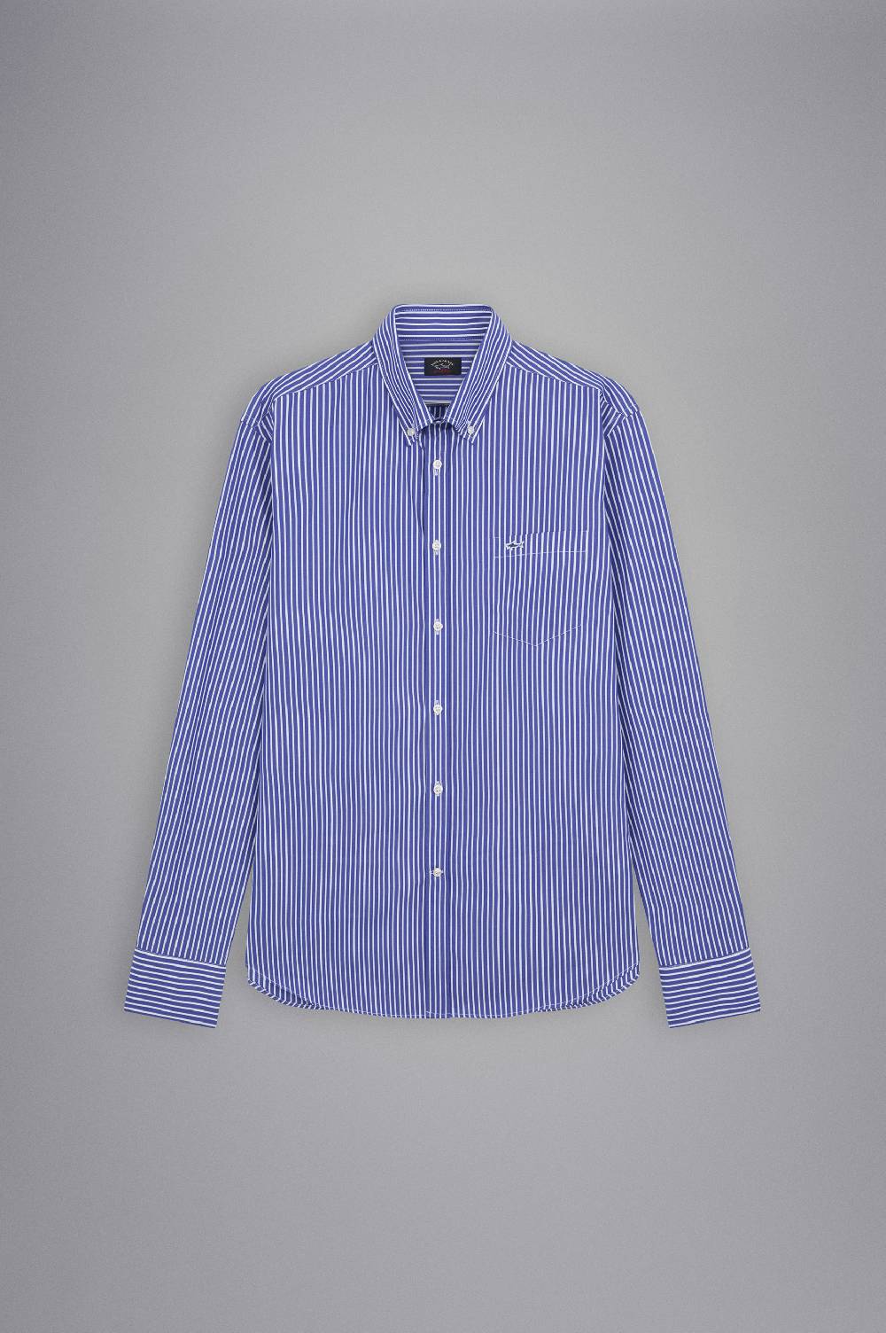 Paul & Shark Camicia In Popeline Di Cotone Paul & Shark