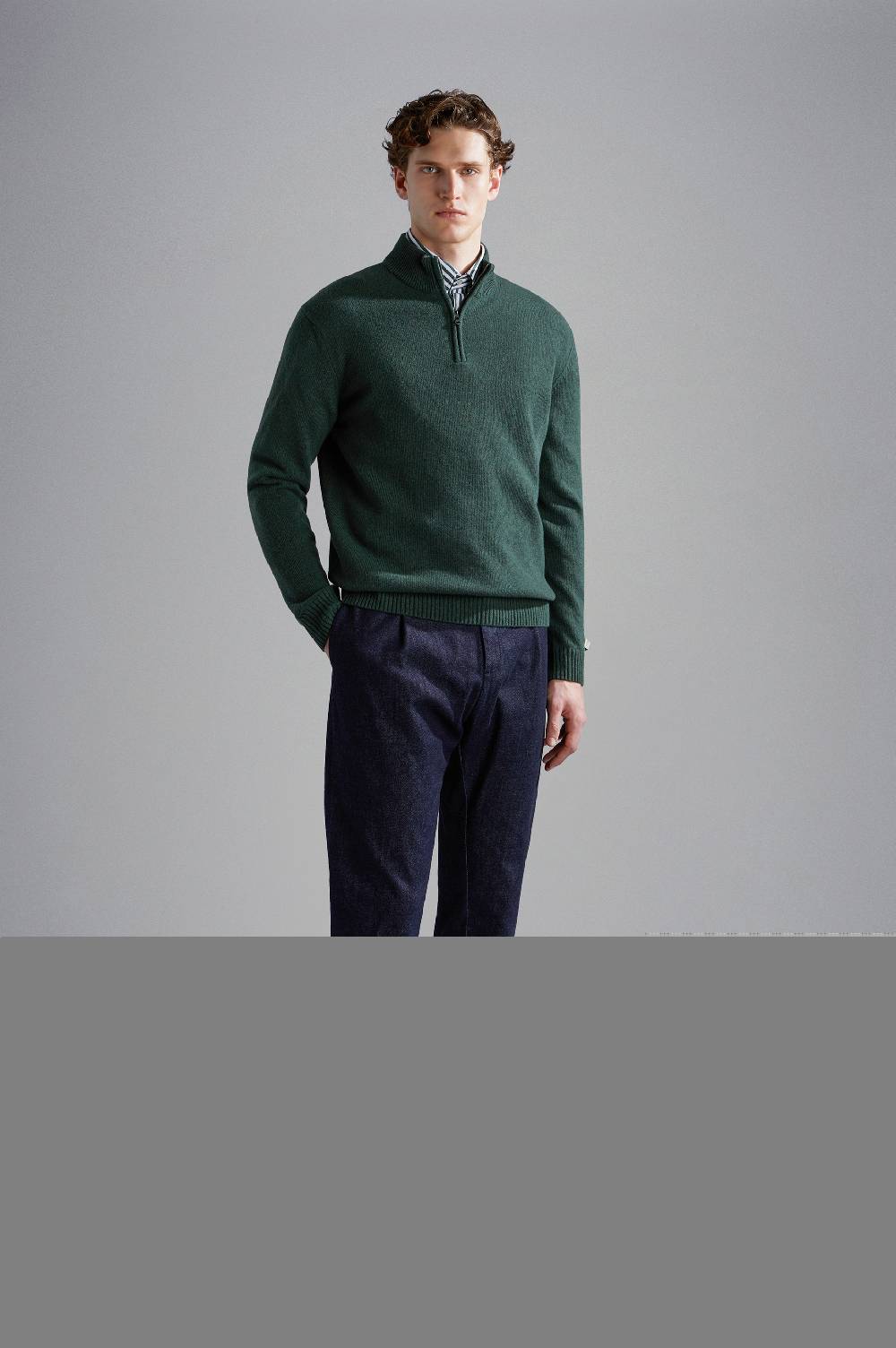 Paul & Shark Camicia In Popeline Di Cotone Paul & Shark