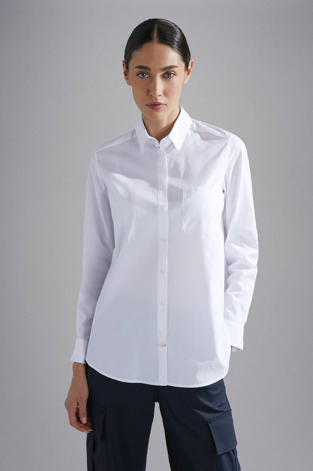 Paul & Shark Camicia in popeline di cotone Paul & Shark