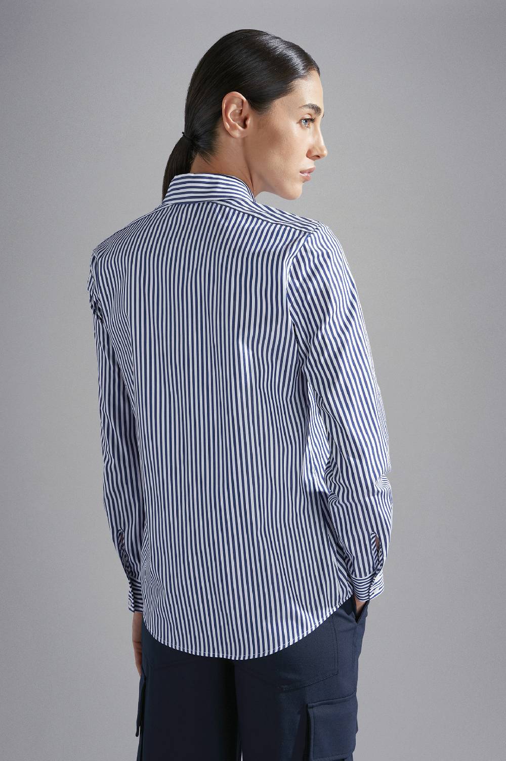 Paul & Shark Camicia In Popeline Di Cotone Paul & Shark