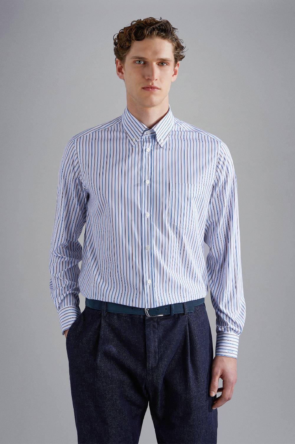 Paul & Shark Camicia in popeline di cotone Paul & Shark