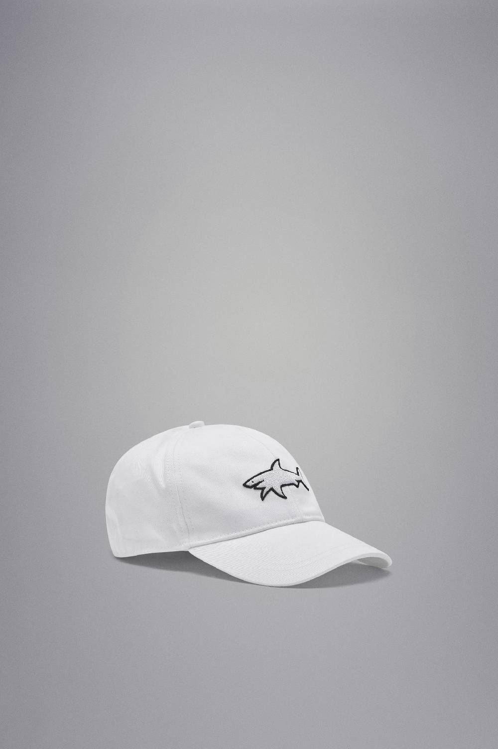 Paul & Shark Cappello da baseball in cotone con Shark ricamato 3D Paul & Shark